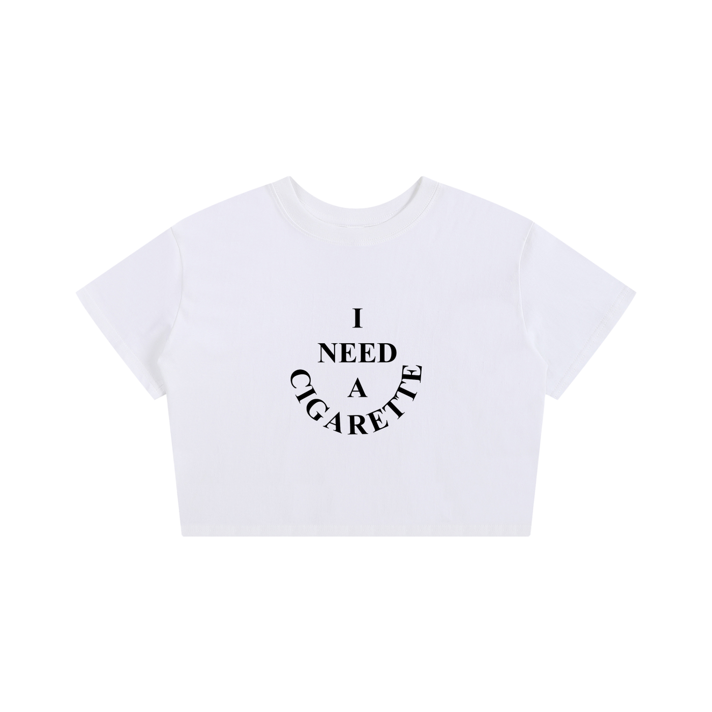 'Cigarette' Women's Baby Tee