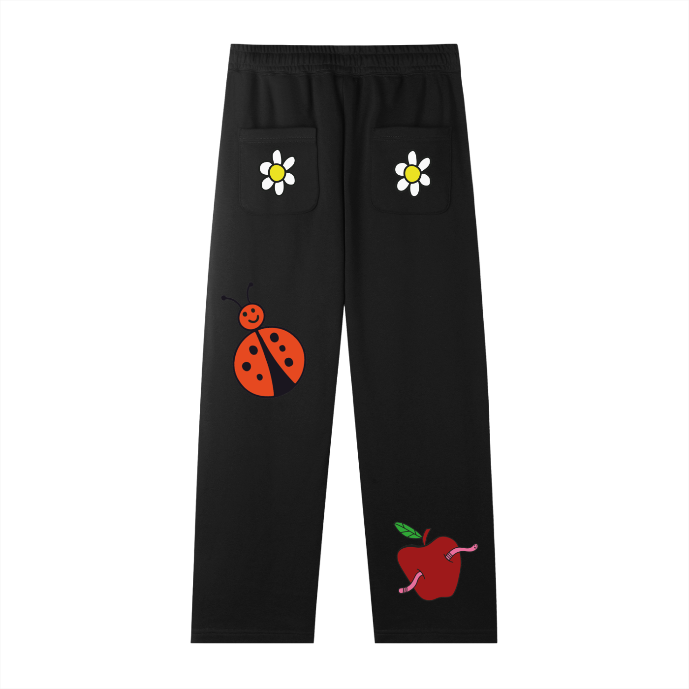 'Step By Step' Straight-Leg Sweatpants