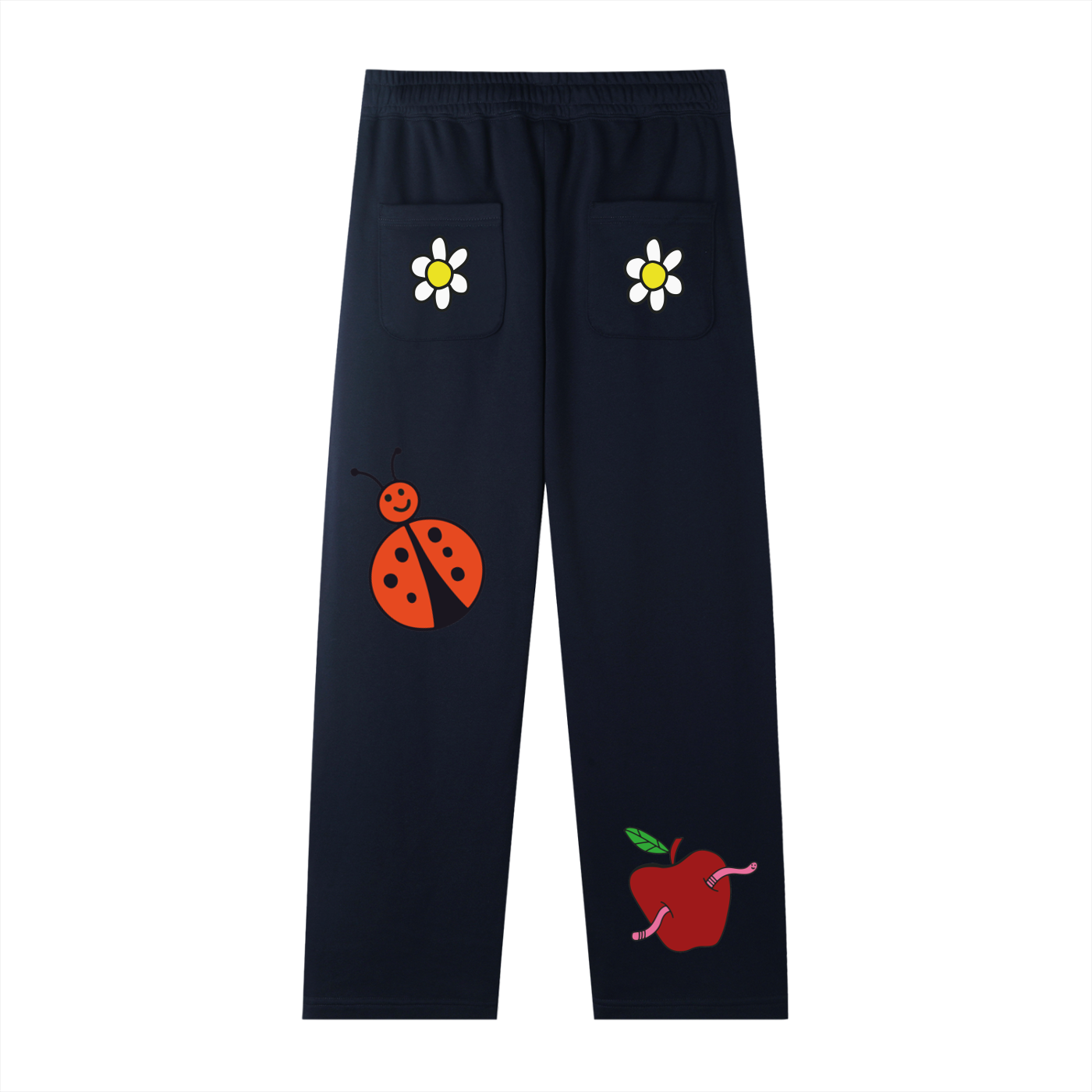 'Step By Step' Straight-Leg Sweatpants